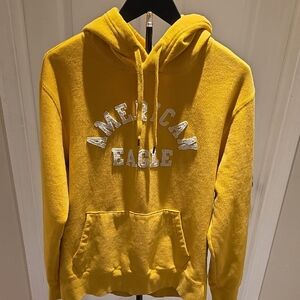 American Age Mustard Yellow Logo Pullover
